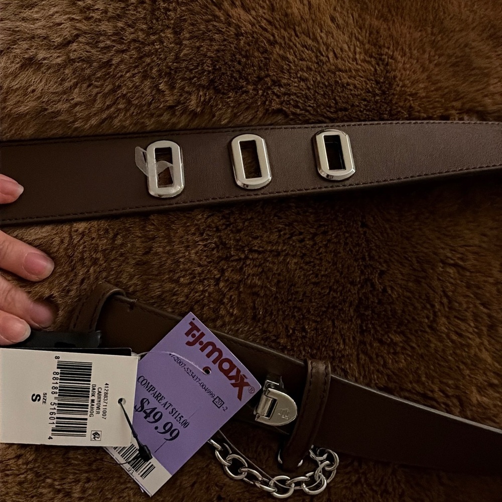 Lauren Ralph Lauren Tan Leather Belt